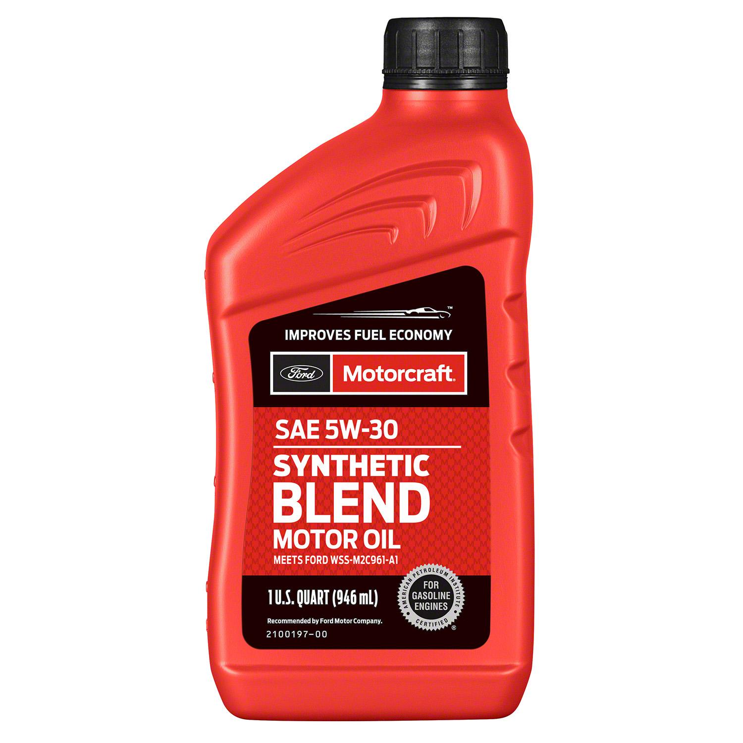 Масло Ford 530 Motorcraft Premium Synthetic Blend моторное синтетическое 0,946 л XO5W30Q1SP