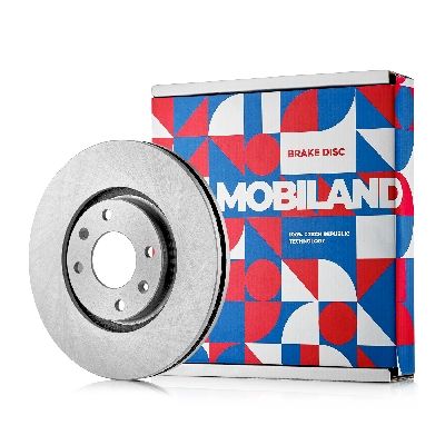 Тормозной диск CITRO?N C4 II передний вентилируемый D2829 мм MOBILAND 416101751