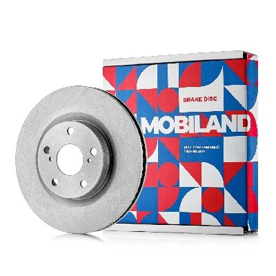 Тормозной диск TOYOTA CAMRY передний вентилируемый D296 мм MOBILAND 416101251