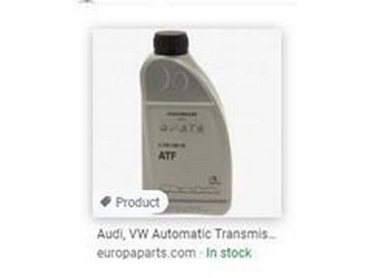Масло трансмиссионное VAG ATF 4WD 1л G055540A2