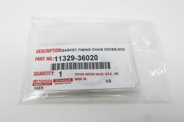 ПРОКЛАДКА ЗАГЛУШКИ ПЕРЕДНЕЙ КРЫШКИ ГРМGASKET, TIMING CHAIN  11329-36020