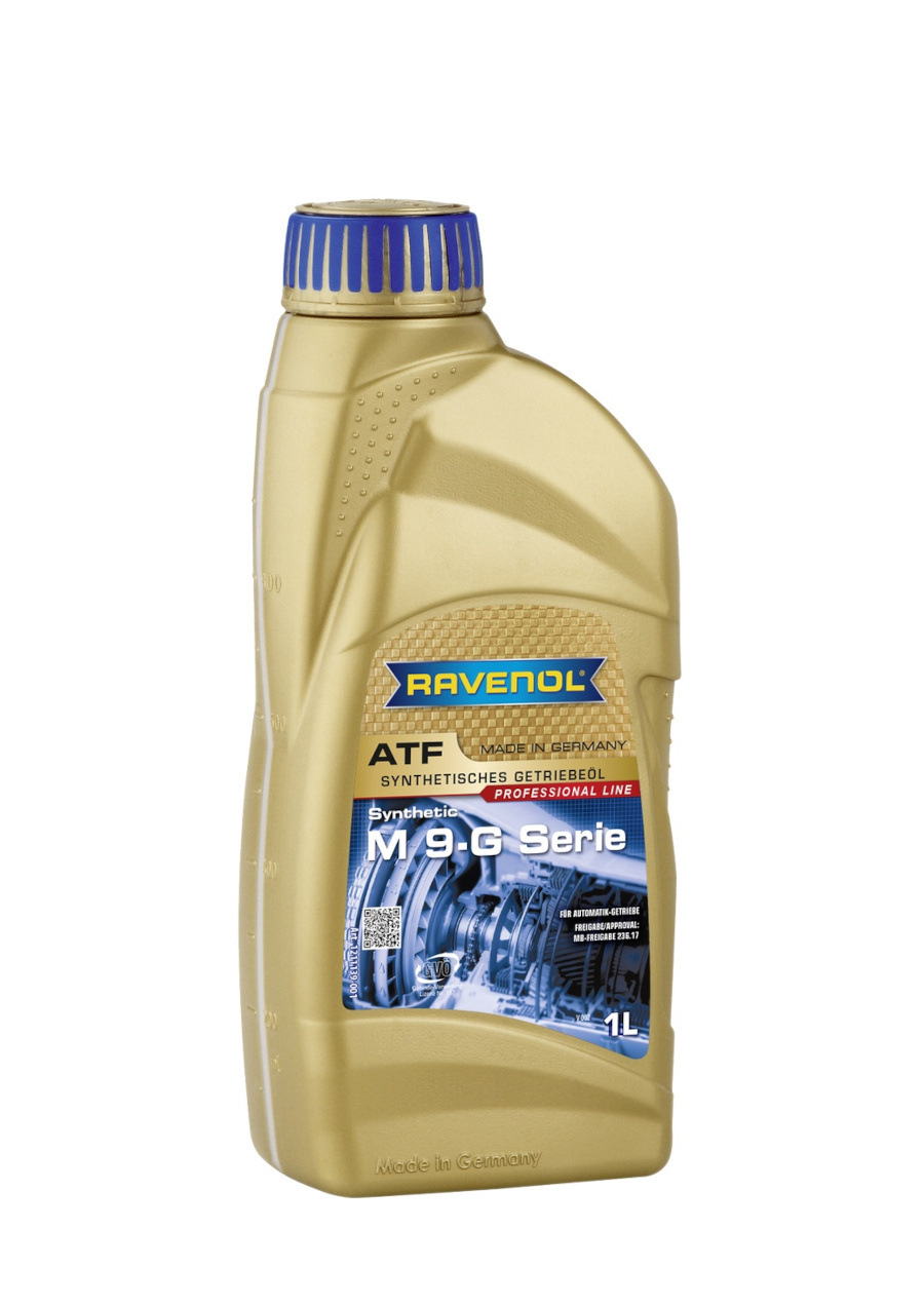Трансмиссионное масло RAVENOL ATF M 9-G Serie 1л (121113900101999) 4014835842397