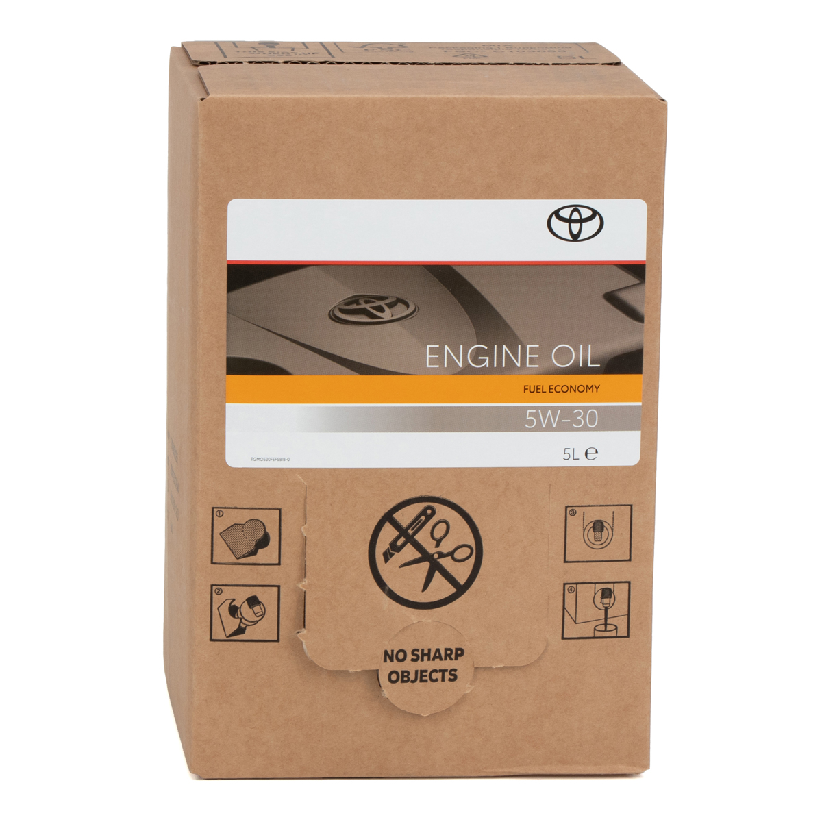 Масло моторное Toyota 5W30 FE - 5 литров EU Бельгия 08880-80845-BB