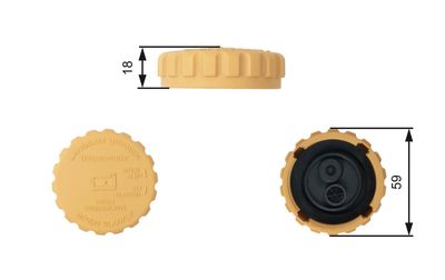 Крышка радиатора RC201 (7410-30028)