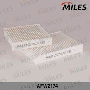 Фильтр салона (упаковка 2 шт) PEUGEOT 207 06- (FILTRON K1179-2x MANN CU21000-2) AFW2174