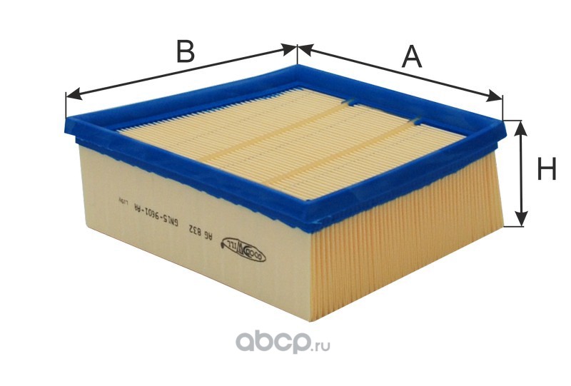 Фильтр воздушный AG832