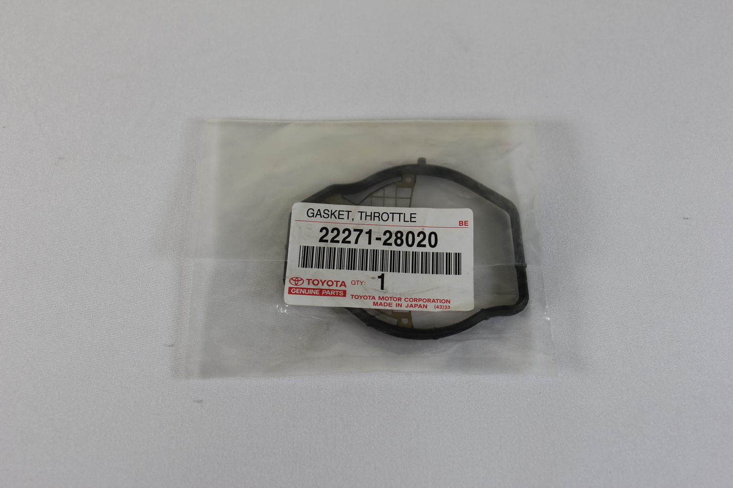 Прокладка дроссельной заслонки TOYOTA 22271-28020