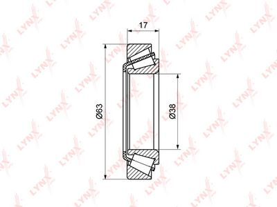 Подшипник ступицы передний подходит для KIA Rio 1.3-1.5 00-05, MAZDA 121 II-III 1.3 90-03 / Demio(DW) 1.3-1.5 98 WB-1092