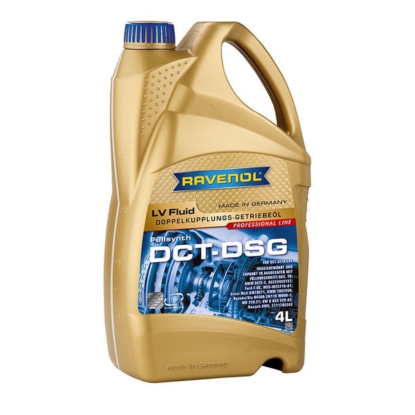 Трансмиссионное масло RAVENOL DCT-DSG LV Fluid 4л (121210700401999) 4014835878648