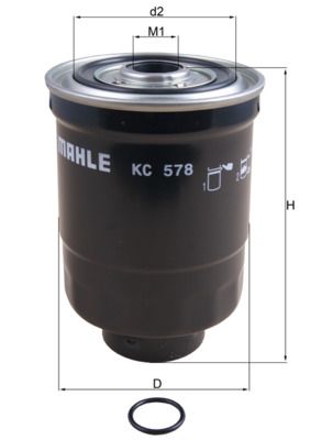 Фильтр топливный KC578D