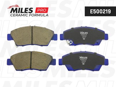 Колодки тормозные передние (Смесь CERAMIC серия PRO) HONDA CIVIC 91-05 (TRW GDB3375) E500219