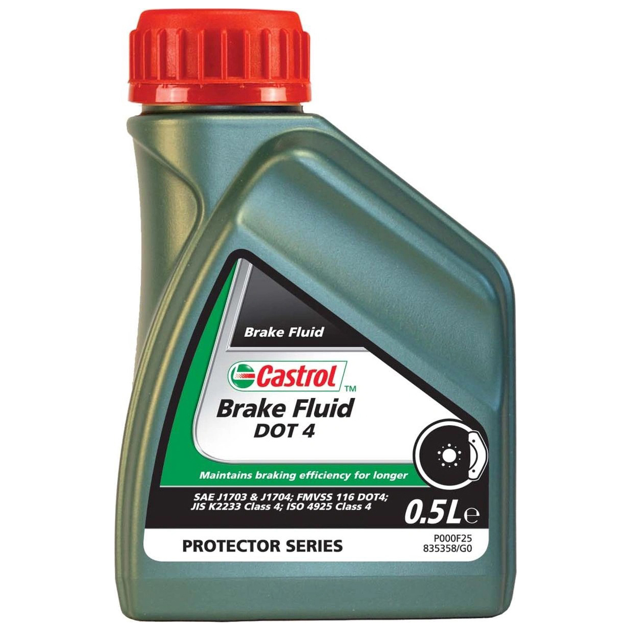 Замена на 15DD8D Тормозная жидкость Brake Fluid DOT 4 500мл 15CD18