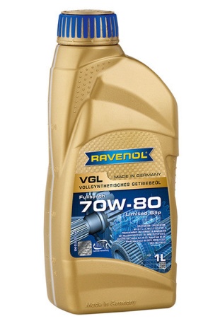 Трансмиссионное масло RAVENOL VGL 70W-80 1л (122111200101999) 4014835883147