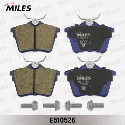 Колодки тормозные задние (Смесь CERAMIC серия PRO) CITROEN C5 08-/PEUGEOT 407 04-/607 00- (TRW GDB1596) E510526