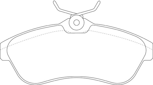 Колодки тормозные BP42206