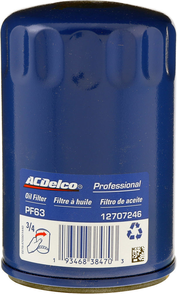 Фильтр масляный OPEL Antara,Captiva 3.0L, FORD Escape (09-12) (ACDelco Professional) OE 12707246