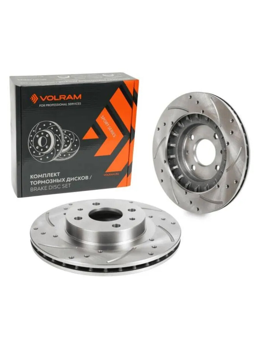 Диск торм. ВАЗ 2110-12 перед.вент.(d260mm) R14 KD0001
