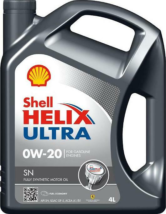 Масло моторное синтетическое Helix Ultra SN/SP 0W-20 4л 550046977
