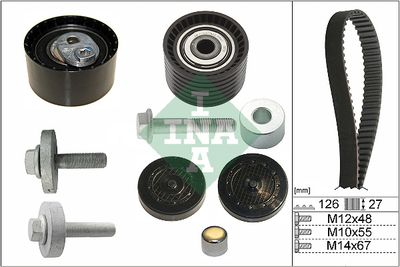 Комплект ГРМ RENAULT LAGUNA II 530063810