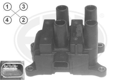 Катушка зажигания FORD FOCUS II/III 1.4/1.6 880103