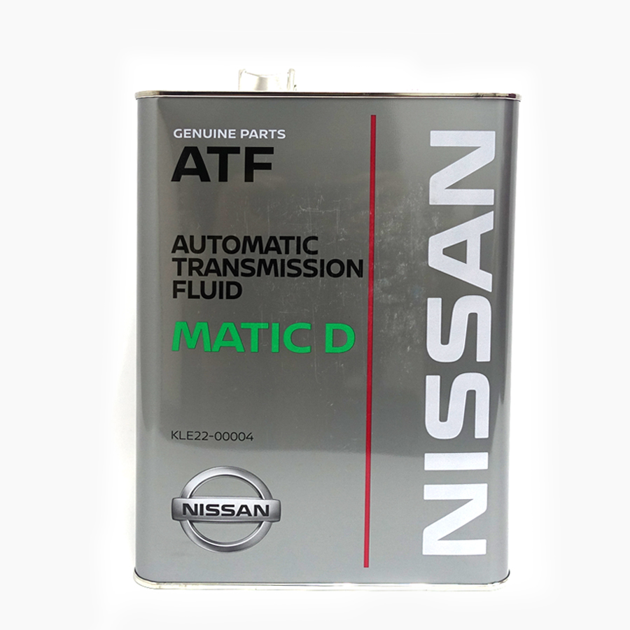 Масло трансмиссионное синтетическое NISSAN ATF Matic Fluid D 4л KLE22-00004
