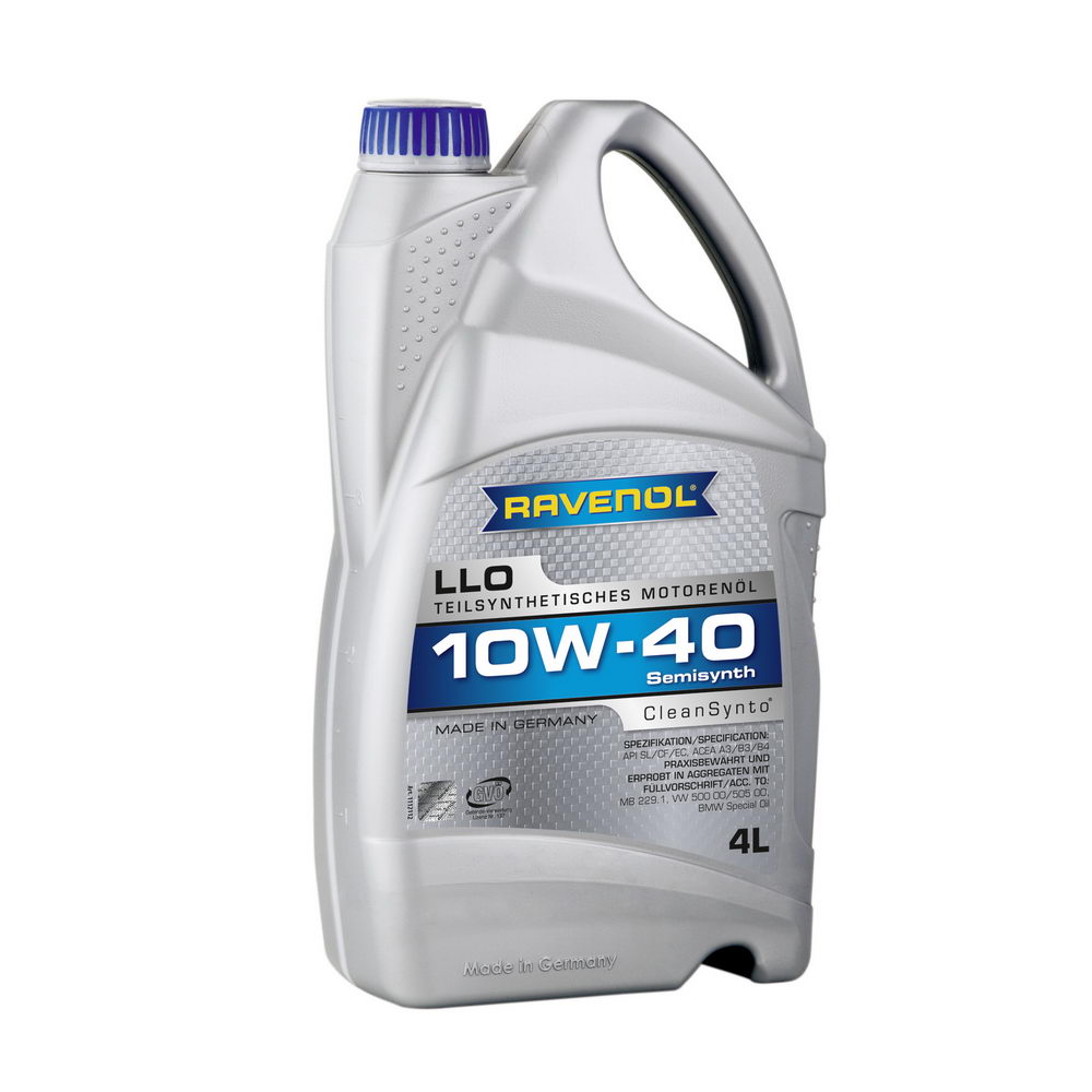 Моторное масло RAVENOL LLO 10W-40 4л (111211200401999) 4014835724396