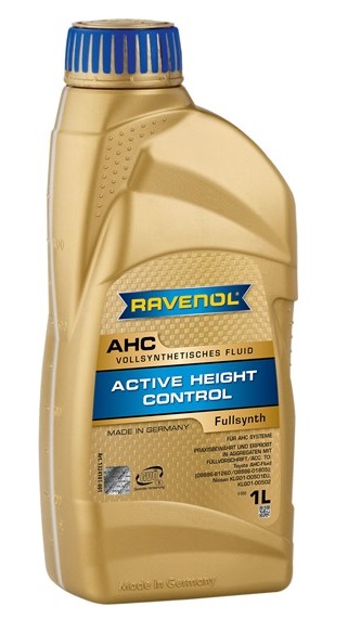 Жидкость ГУР для подвески RAVENOL AHC Active Height Control Fluid 1л (132410100101999) 4014835872349