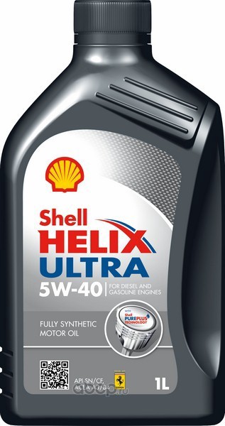 Масло моторное синтетическое Helix Ultra 5W-40 1л 550040754 (550046367)(550073578T124)