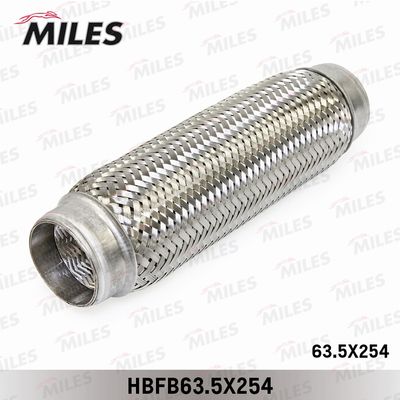 Труба гофрированная (гофра) внутренним плетением 63.5X254 (BOSAL 265-341) HBFB63.5X254