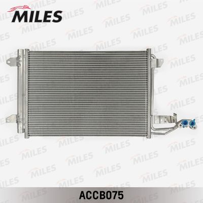 Радиатор кондиционера (паяный) AUDI CADDY / TOURAN 1.4-2.0/1.9-2.0 TDi 03- ACCB075