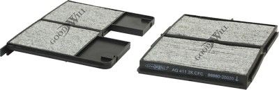 Фильтр салона угольный AG4112KCFC