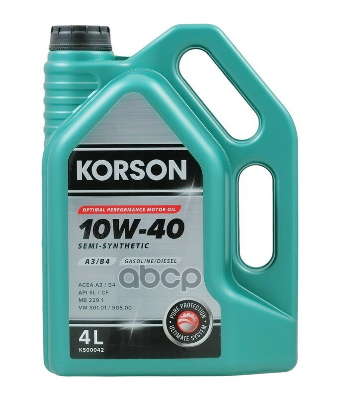 10W-40 SEMI-SYNTHETIC A3/B4 200л (полусинт. мотор. масло)