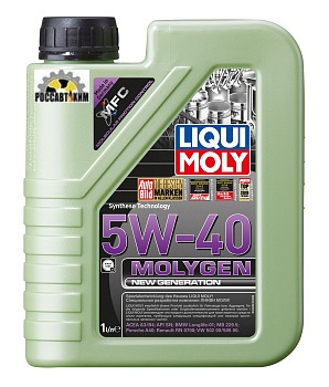 Масло моторное синтетическое НС-Molygen New Generation 5W-40 1л (9053) 8576