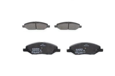 Колодки передние NISSAN TIIDA 0986494867
