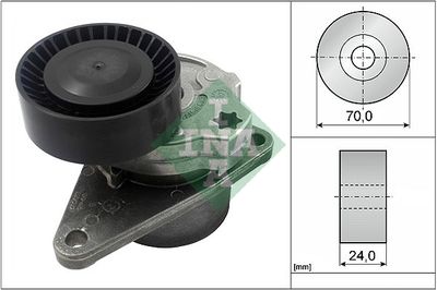 Натяжитель ремня VOLVO S40/S60/S80 534010310