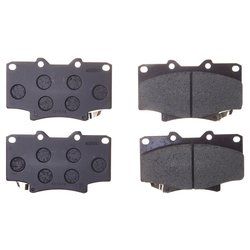 Колодки тормозные передние (Смесь CERAMIC серия PRO) TOYOTA LAND CRUISER 87-97 (TRW GDB1154) E500250
