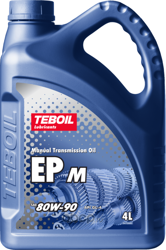 80W-90 EP M, 4л (минерал.транс.масло)