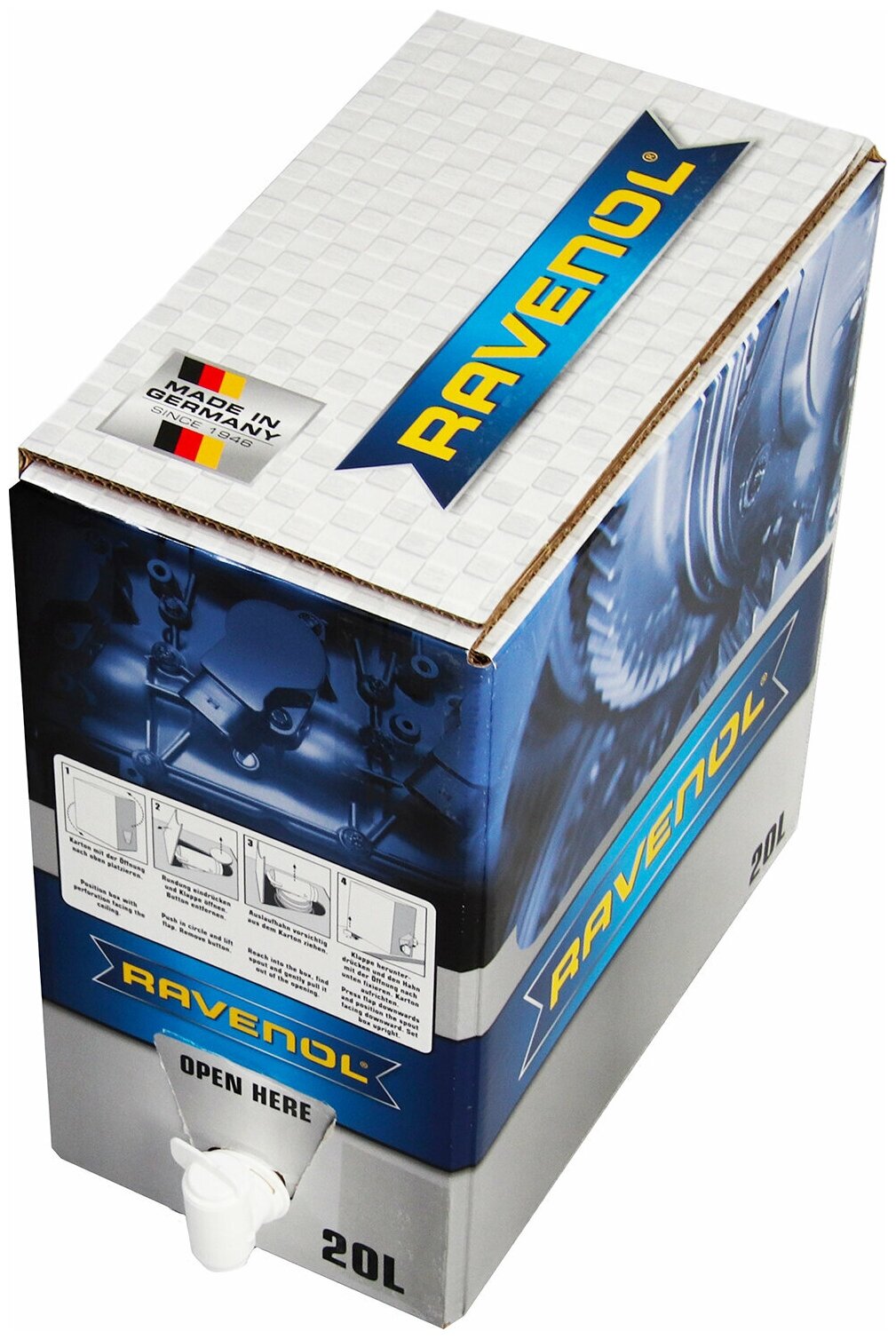 Моторное масло RAVENOL DXG 5W-30 20л, ecobox (1111124B2001888) 4014835773820