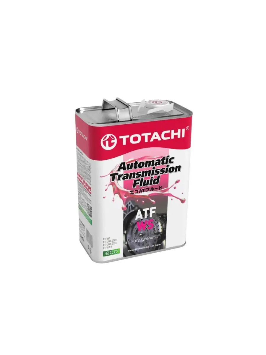 Масло трансмиссионное TOTACHI ATF WS 4л (4562374691308) 20804
