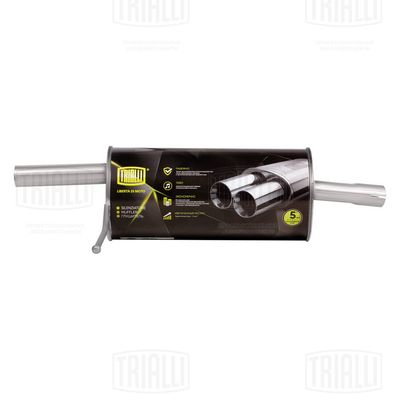 Глушитель для а/м Renault Duster (10-) 2WD осн. (алюм. сталь)