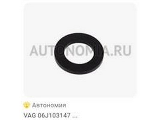 КОЛЬЦО УПЛОТНИТЕЛЬНОЕ  DICHTUNG 06J103147