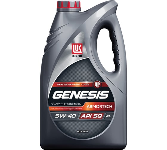 Масло моторное LUKOIL GENESIS ARMORTECH DIESEL DPF/GPF 5W-40 4Л  2359762  (3149129,2202054)