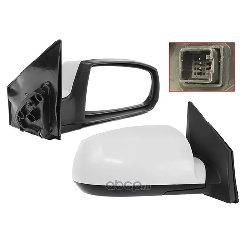Зеркало KIA RIO 05-09 RH электрическое, 5 контактов STKA469401