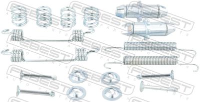 Ремкомплект монтажный для барабанных колодок 1204-TUC2WDR-KIT