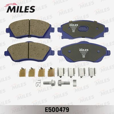 Колодки тормозные передние (Смесь CERAMIC серия PRO) OPEL CORSA C 01/TIGRA B 04 (TRW GDB1570) E500479