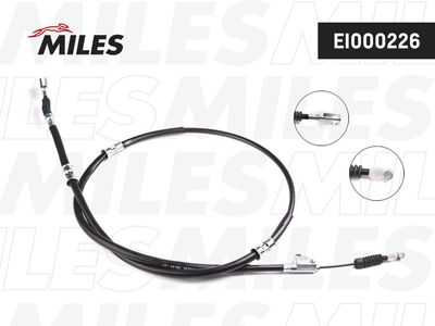Трос стояночного тормоза левый TOYOTA AVENSIS 00-03 EI000226