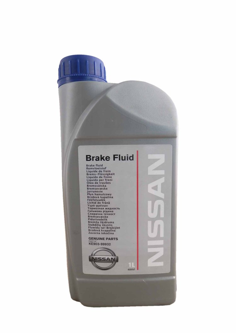 Жидкость тормозная NISSAN BRAKE FLUID DOT-4 1л KE903-99932