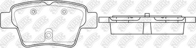Колодки тормозные задние CITROEN C4 04-/PEUGEOT 207 06-/307 00- (тс BOSCH) PN0069