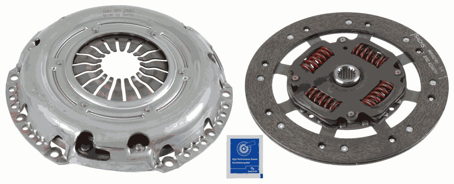 Комплект сцепления Ford Fiesta 1.6 16V, Fusion 1.6 -08, Mazda 2 1.6 -07 3000950016