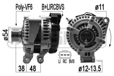 Генератор RANGE ROVER III/SPORT 4.2/4.4 06-13 209291